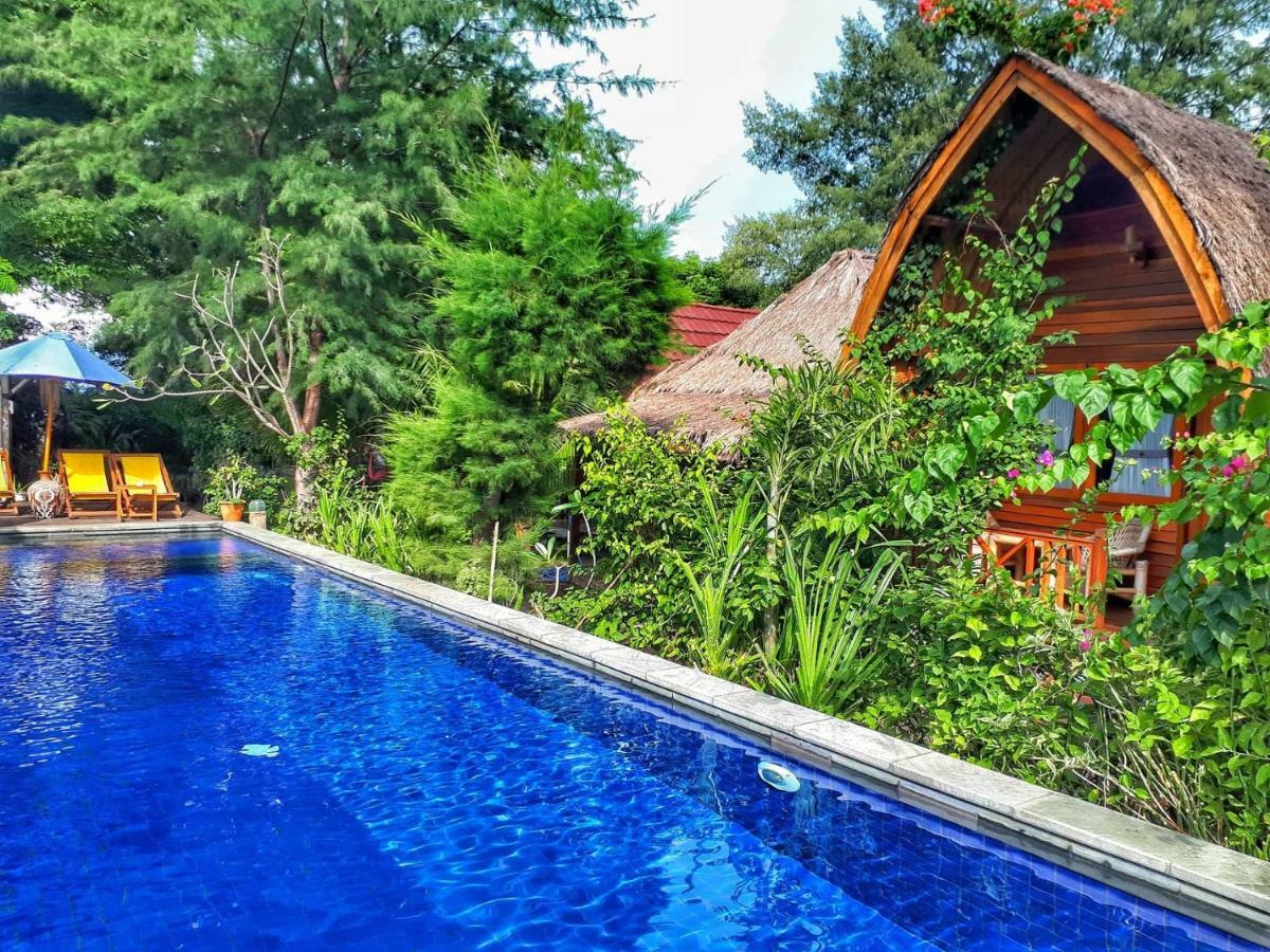 Damai Bungalows Gili Air Extérieur photo