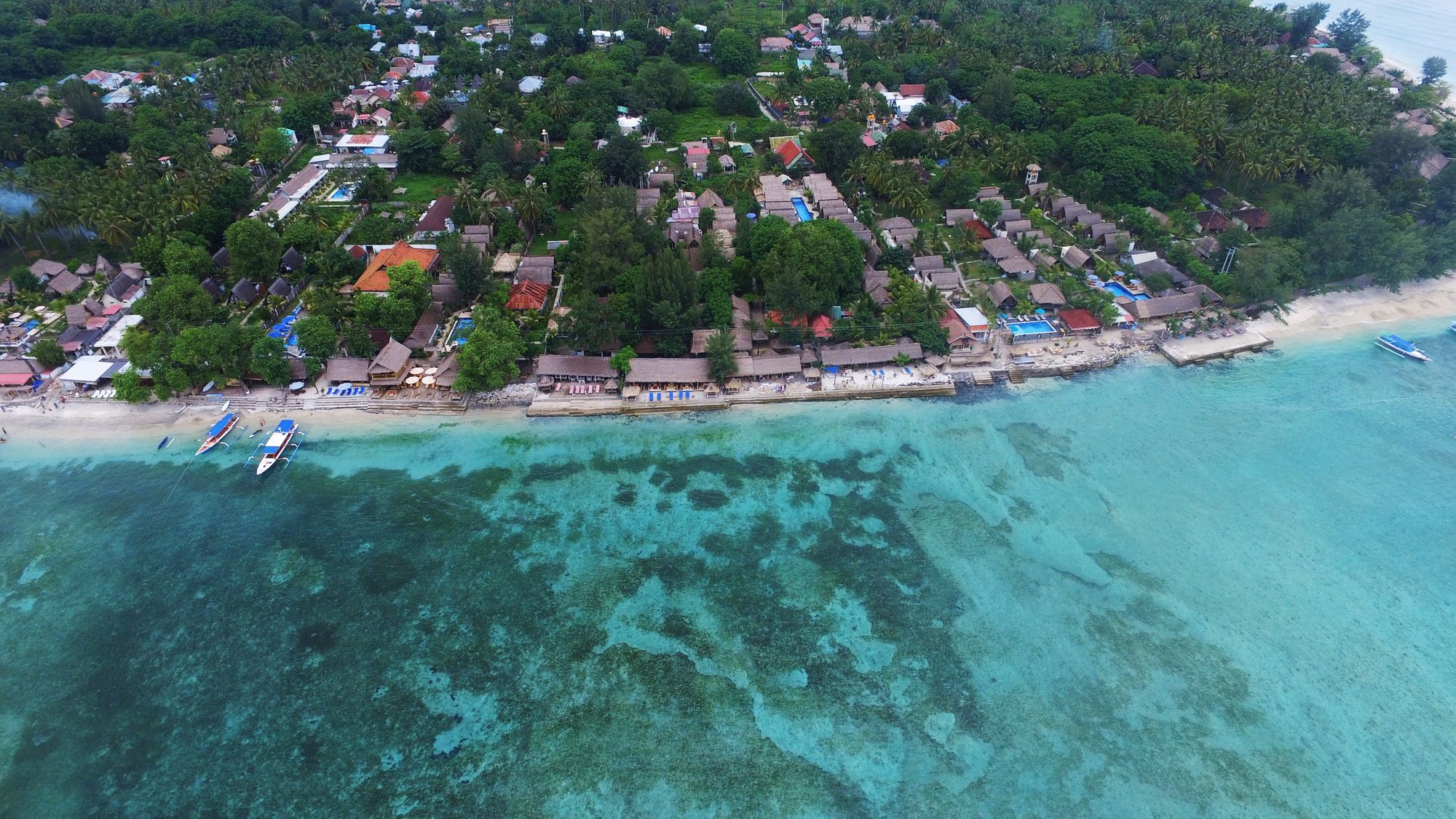 Damai Bungalows Gili Air Extérieur photo